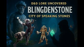 Underdark Cities Blingdenstone DnD 5e Faerûn 👀 #dungeonsanddragons #ttrpg
