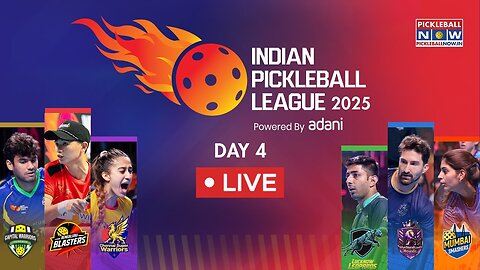 Live: IPBL 2025 Day 4 | High-Stakes Clashes Ignite the Court at the Indian Pickleball League