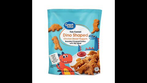 Reviewing Great Value (Walmart) dino nuggets