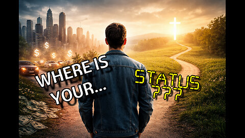 If This Is Where You Find Your Status, You’ll Never Have Peace