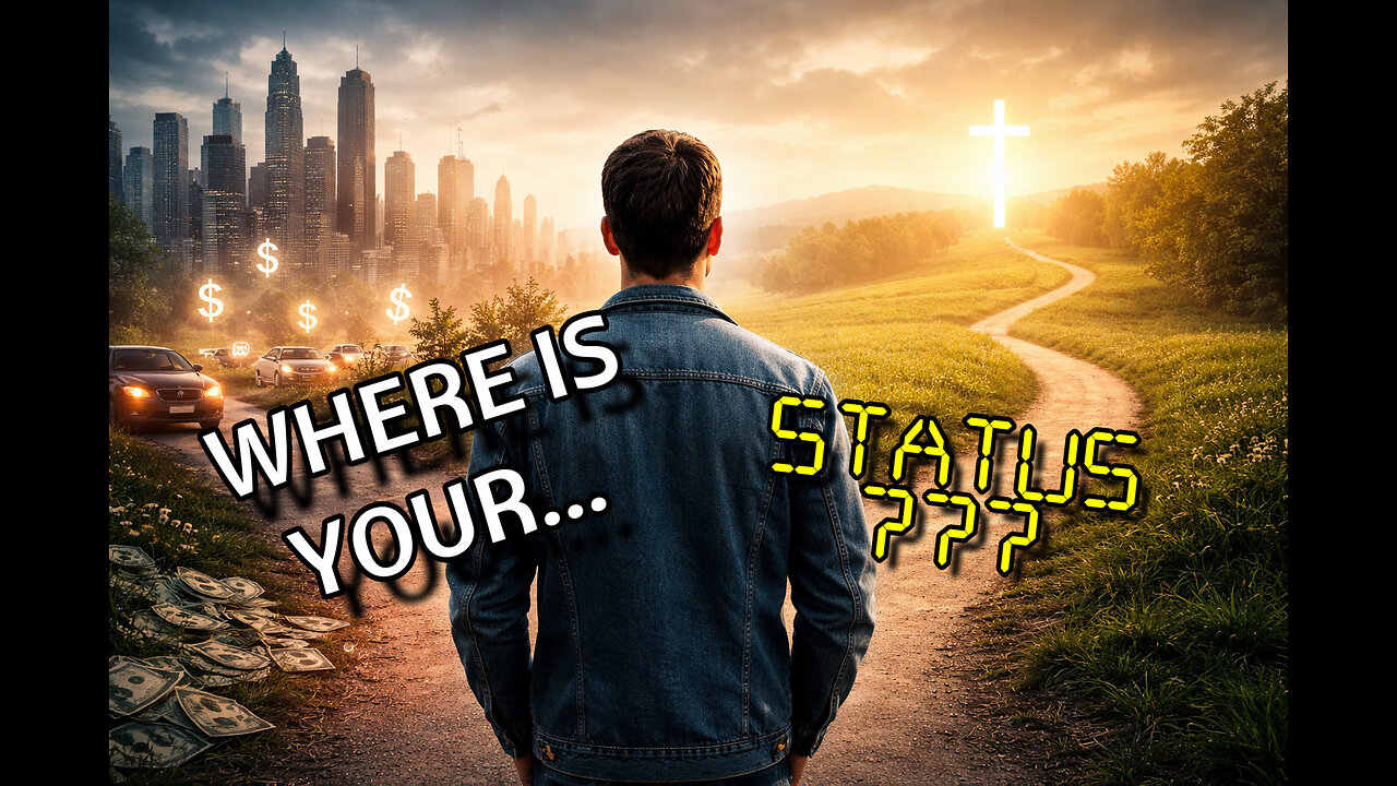 If This Is Where You Find Your Status, You’ll Never Have Peace