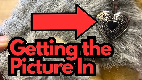 How to Get the Picture Into A Locket