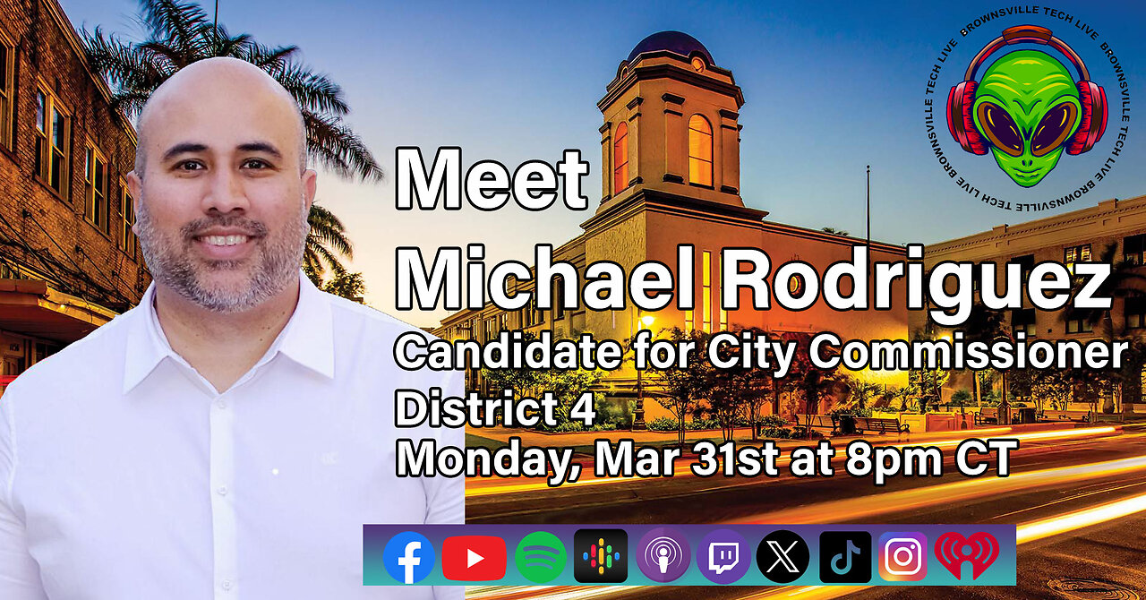 Meet Michael Rodriguez - Candidate for City Commissioner for District 4