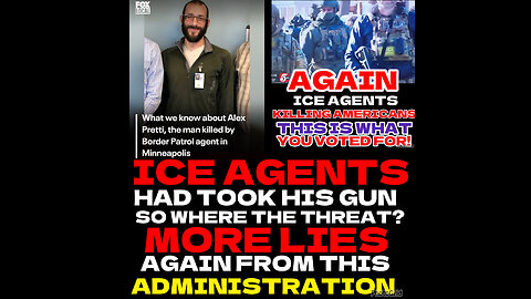 CSV #67 Alex Pretti was murdered by Ice Agents, What video was Kristi Noem watching .