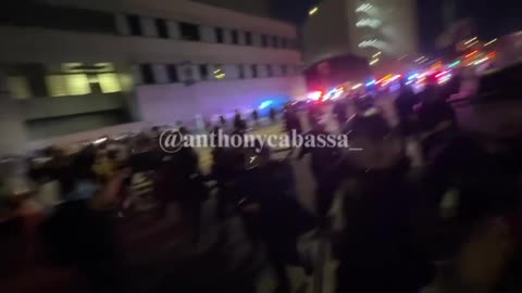 Riots breaking out in LA tonight….