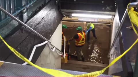 Makes a change normally peeps getting killed on subway