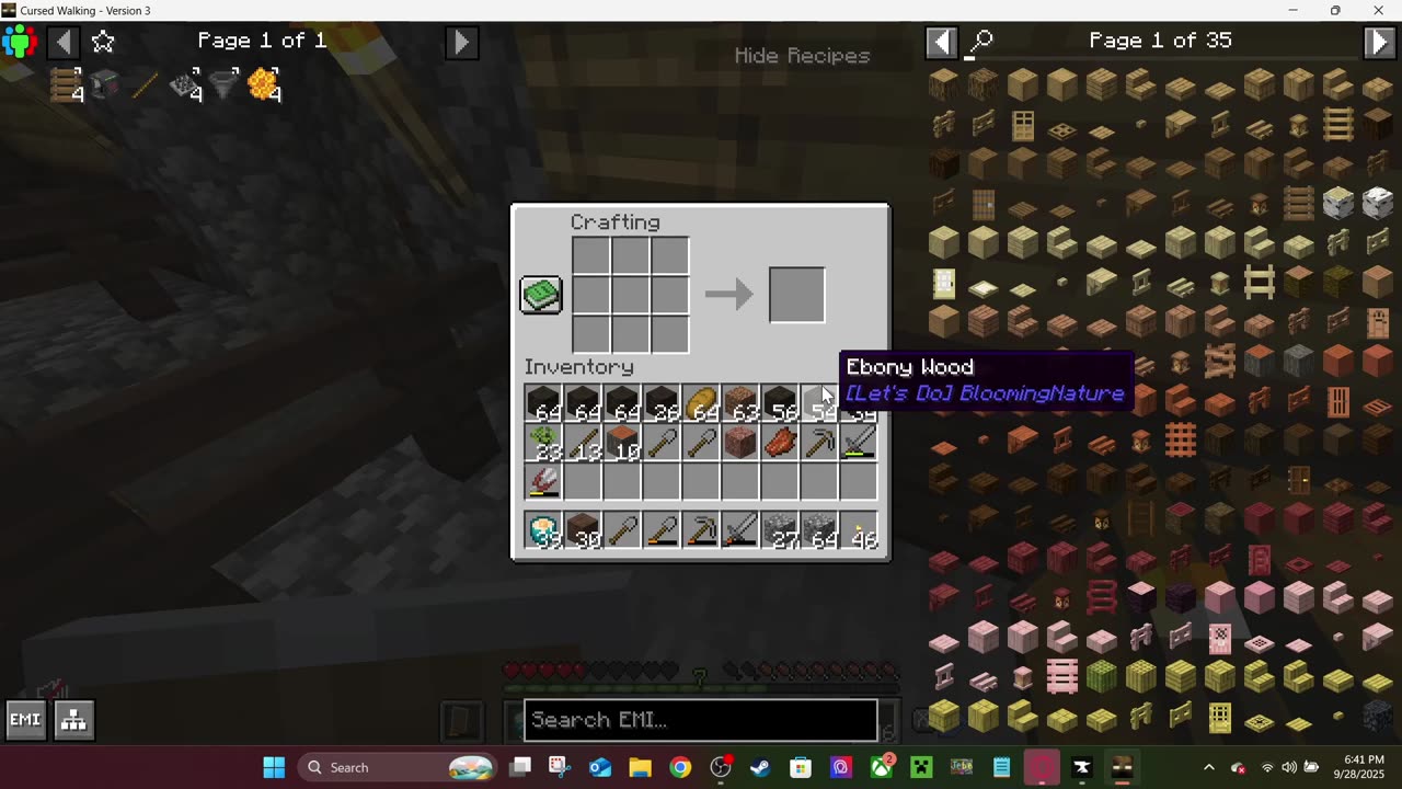 [Full Gameplay #338-2025] Minecraft: Cursed Walking (World 2 - EP-15)