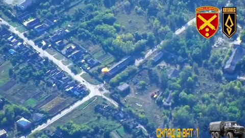 💥🔥 Destruction of Russin equipment in Belgorod region by 429th Achilles UAV Regiment.