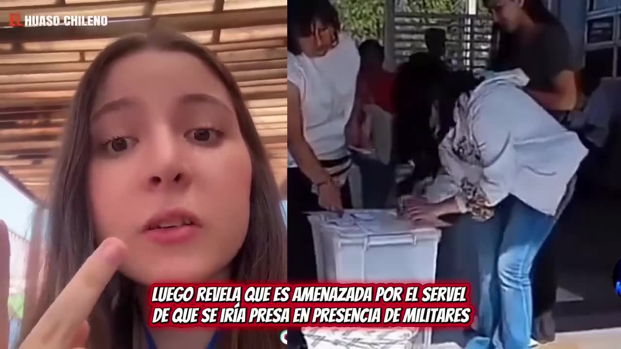 Apoderada de mesa denunció en redes voto marcado por Jara y militares la amenazan