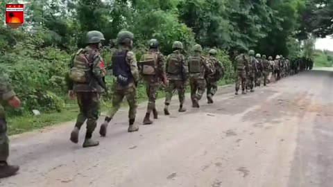 🏯⚔️ Myanmar War | PDF Fighters Assault Junta-Occupied Monastery in Ayadaw | RCF