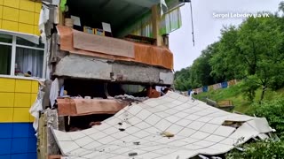 Videos show damage from magnitude 8.8 quake in Russia's Far East