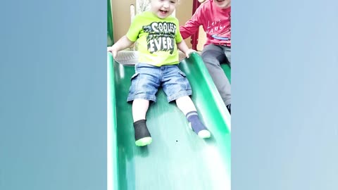 😄 Funny Baby Slide Fails – Cutest & Funniest Moments Ever! 👶🛝