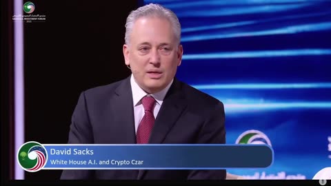 David Sacks · Winning the AI race.