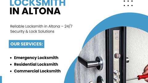 Reliable Locksmith in Altona – 24/7 Security & Lock Solutions