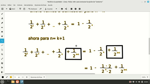 demostración por inducción matemática (English)