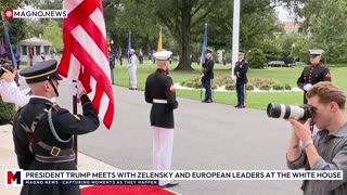🇺🇸 President Trump Holds Peace Talks with Zelensky and European Leaders at the White House [LIVE]
