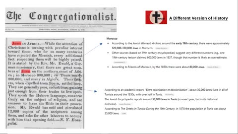 1840 - Number of jews in Morocco & Tunisia