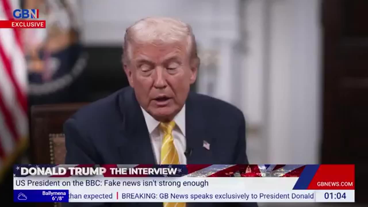 🚨THIS IS HUGE. TRUMP EXPLAINS HIS LAWSUIT ON THE BBC.