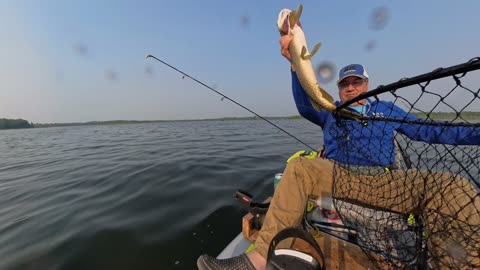 Northern Fishing out of a Kayak