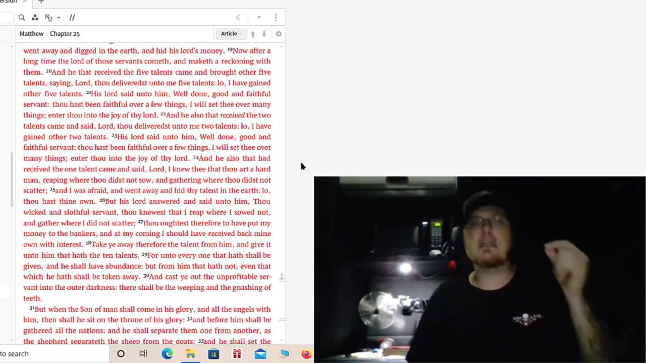 you have part of the message [The Bride of Christ]