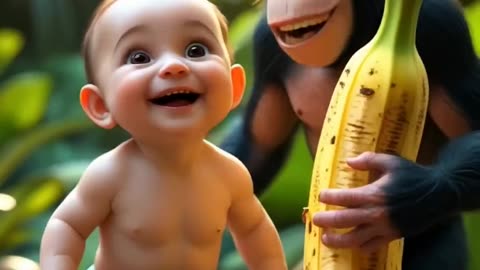 Baby Laughing with Funny Animals