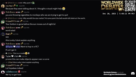 0235 WIDESTREAM - Worldwide Debates - YouTube/Twitch/Rumble