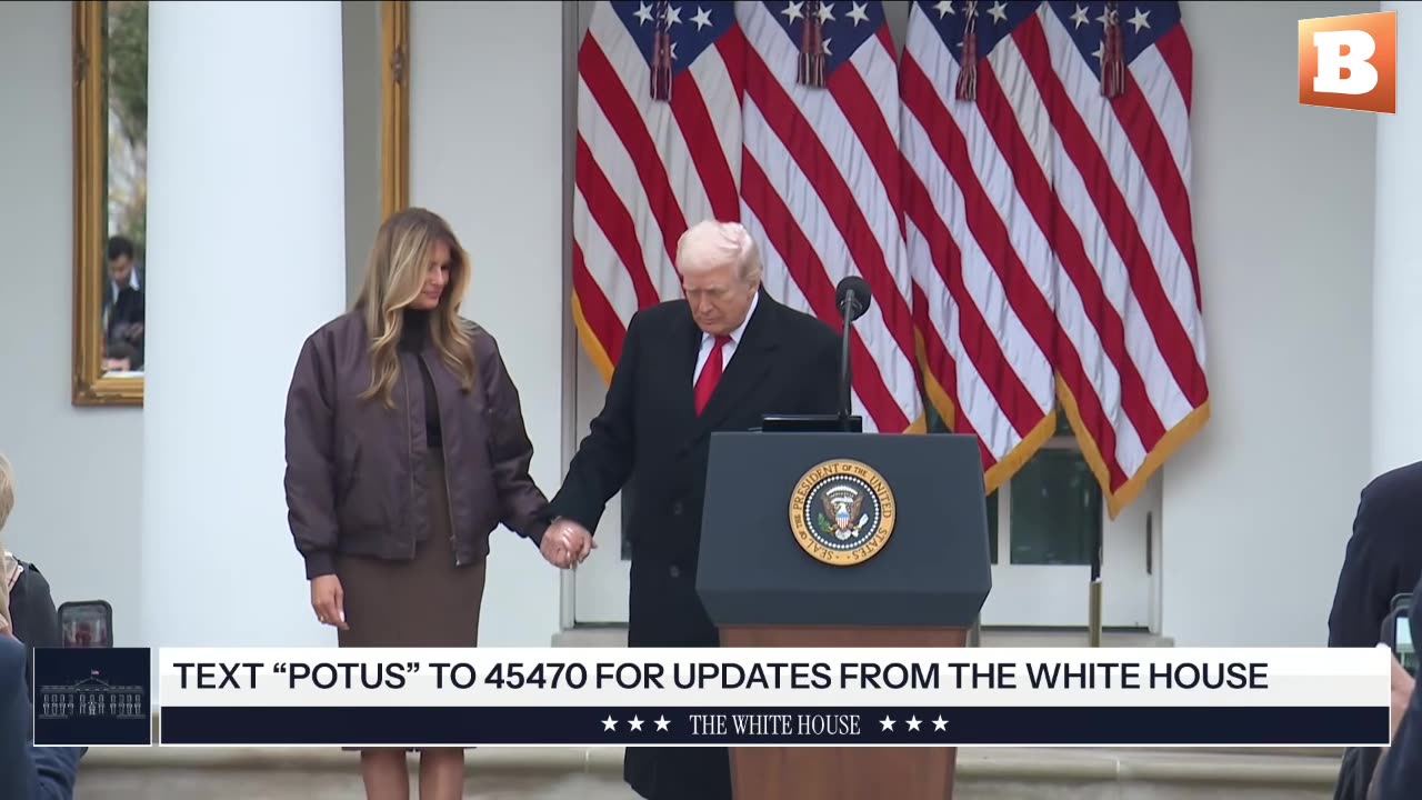 LIVE: President Trump, First Lady Participate in Thanksgiving Turkey Pardoning...