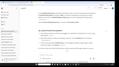 Lifepoints - Encuestas pagadas por Paypal