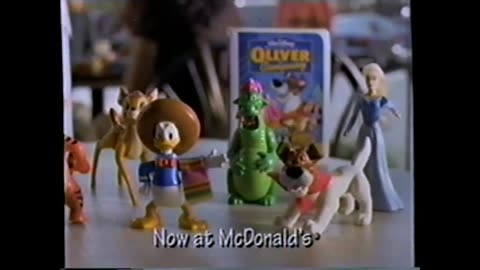 May 19, 1997 - Disney's Masterpiece Collection Happy Meal Commercial