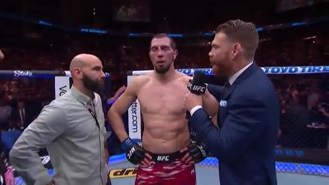 UFC Kansas: Abus Magomedov Speaks After Victory – Post-Fight Interview
