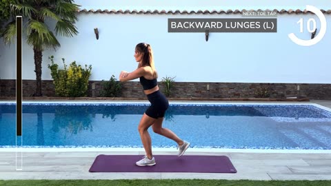 20-Exercise Cardio-Leg Workout in 10 Minutes | TONED LEGS