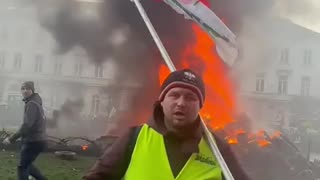 Bruksela 18 grudnia płonie. Gniew Europejskich rolników.🔥‼️😡 🔥🔥🔥🔥🔥🔥🔥🔥🔥🔥🔥🔥🔥