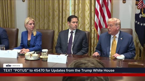 President Trump Holds a Cabinet Meeting, July 08, 2025