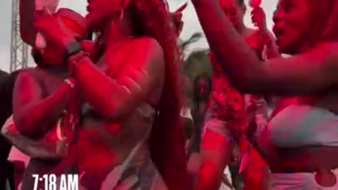 I record your big butt bouncing on stage.