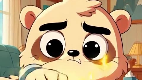 Finn crouches down #foryou #cuteanimal #shorts #finn #cartoon #finncartoon
