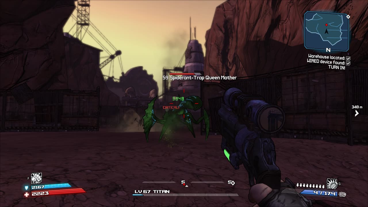 Borderlands Walkthrough Part 46 (DLC) (Steele Trap!!?)