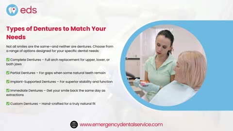 Dentures Teeth: Restore Function, Comfort, and Confidence | Emergency Dental Service