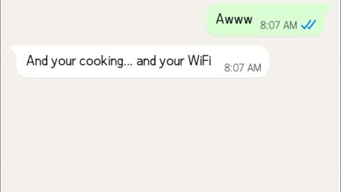 funny chat of Gf and Bf