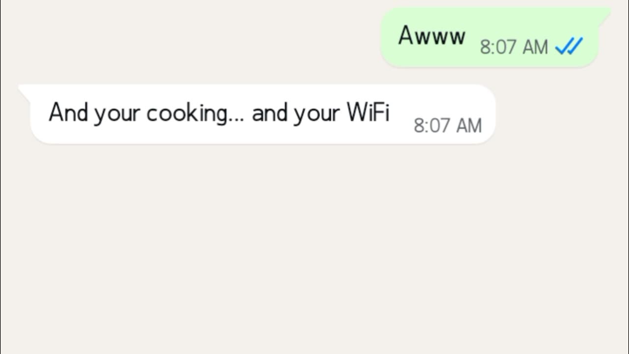 funny chat of Gf and Bf