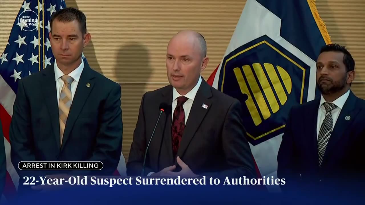 Suspect arrested in assassination of Charlie Kirk