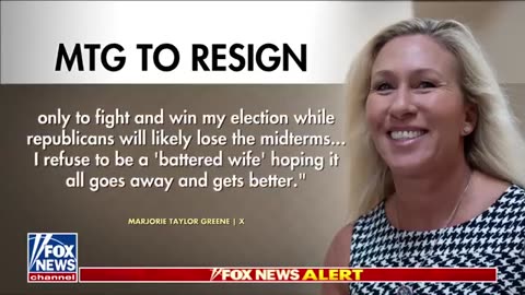 BREAKING_ Rep. Marjorie Taylor Greene resigns from Congress