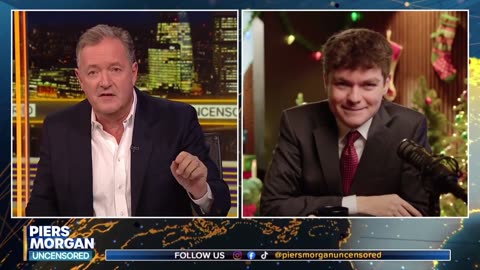 Nick Fuentes SCHOOLS Piers Morgan on black crime statistics for 6 minutes