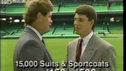 September 14, 1990 - Robin Ventura & Barry Jones for Manny's Menswear
