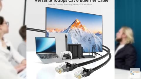 Cable Matters 10Gbps Snagless Cat 6 Ethernet Cable - 20ft, Cat 6 Cable, Cat6 Cor
