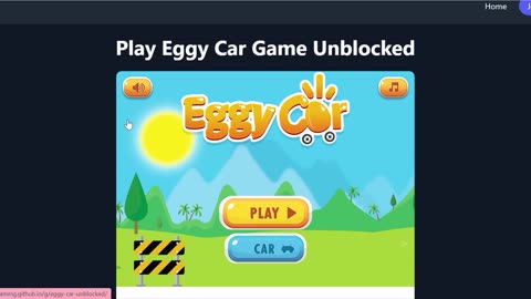 Eggy Car Unblocked Gameplay | Fun & Addictive Eggy Car Game Online!