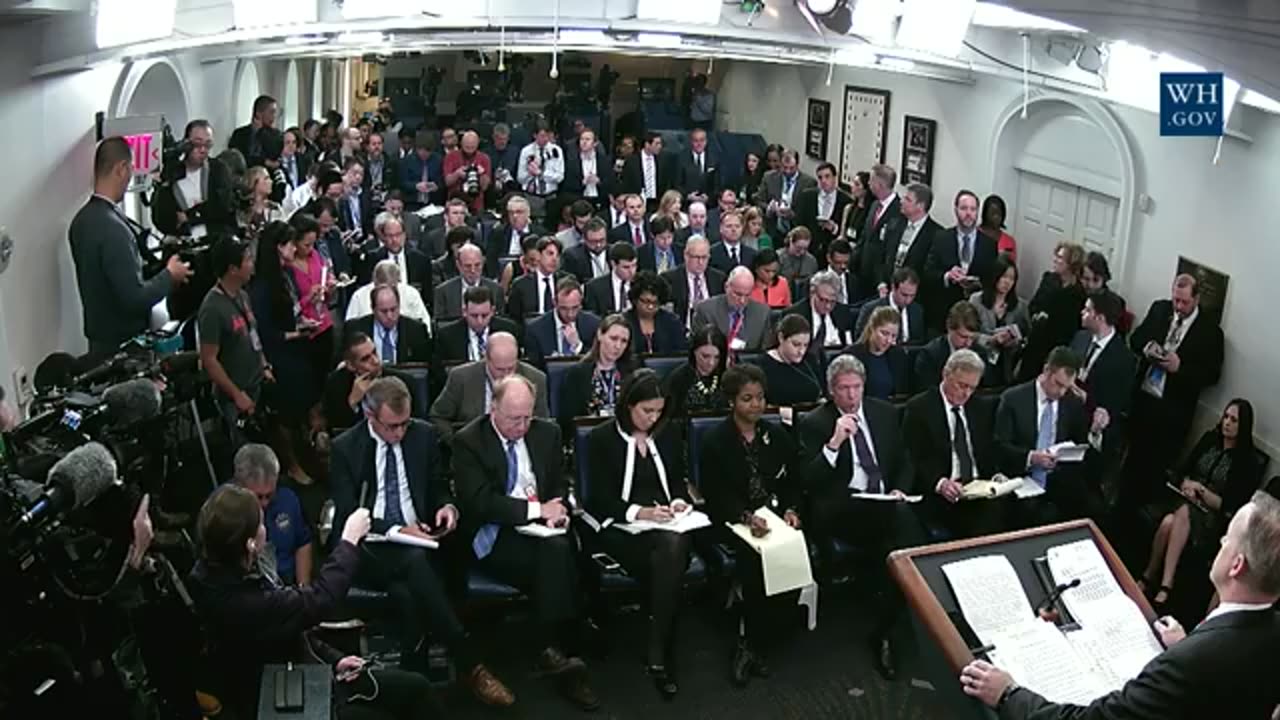 Archived ✅ | 3-28-2017 - Trump White House Press Briefing