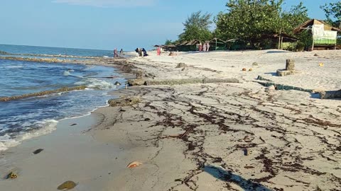Golden Hour by the Sea – Last Moments on the White Sand Beach (Part 3)