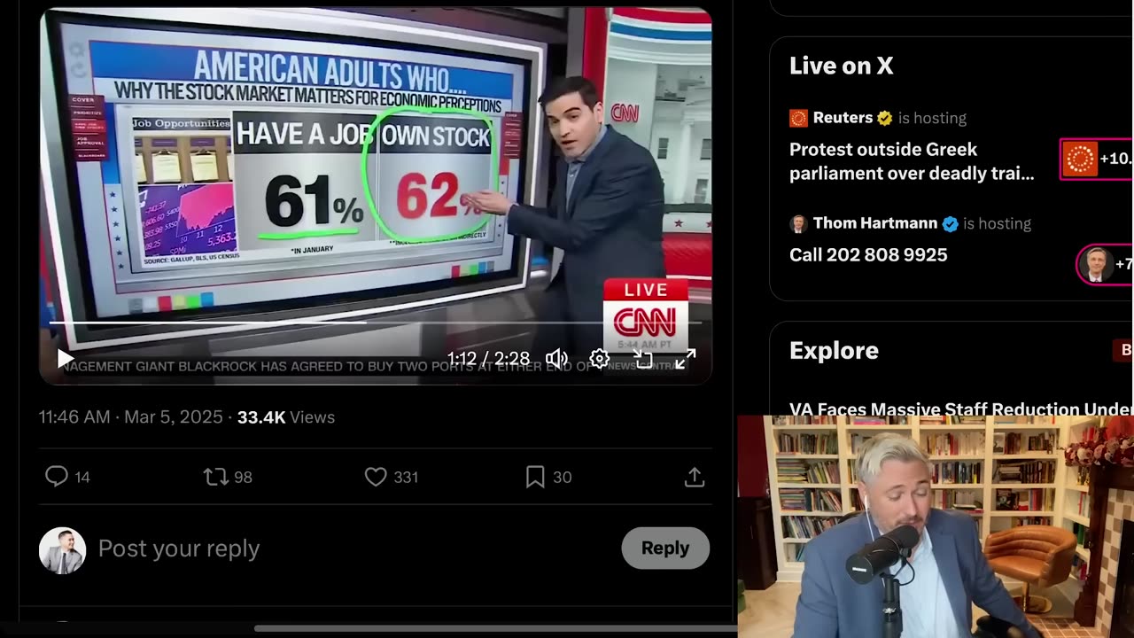 ‘AWFUL, AWFUL’: CNN TORCHES Trump’s ‘Historically Low’ Polls _ The Kyle Kulinski Show