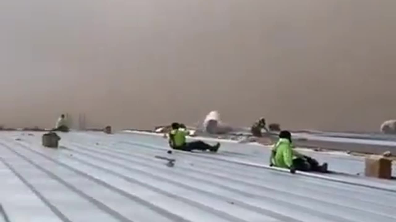 Tornado Tears through Texas While Workers Stuck on Job Site