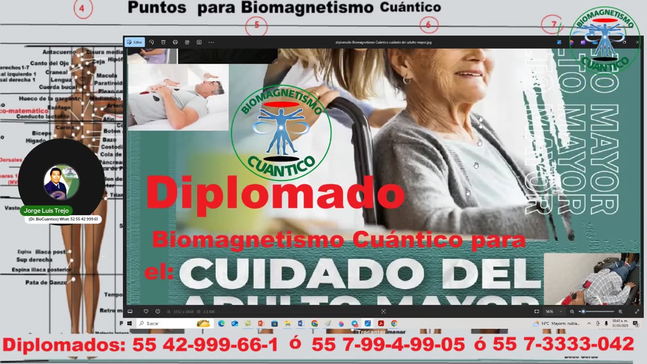 Biomagnetismo Cuántico para el Cuidado del Adulto Mayor para el Envejecimiento Saludable
